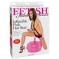 Fetish Fantasy Series Inflatable Pink Hot Seat