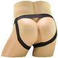 PPA Hollow Silicone Strap-On with Jock Strap in Brown