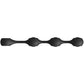 Kink Weighted Silicone Anal Balls in Black