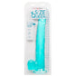 Size Queen 12 Inch Jelly Dildo in Blue