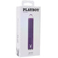 Playboy Amethyst Glass Vibe