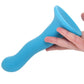 Colours Wave 6 Inch Silicone Dildo in Blue