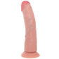 RealRock 8 Inch Rotating and Vibrating Dildo