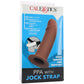 PPA Hollow Silicone Strap-On with Jock Strap in Brown