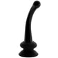 Icicles No. 87 Glass Dildo in Black