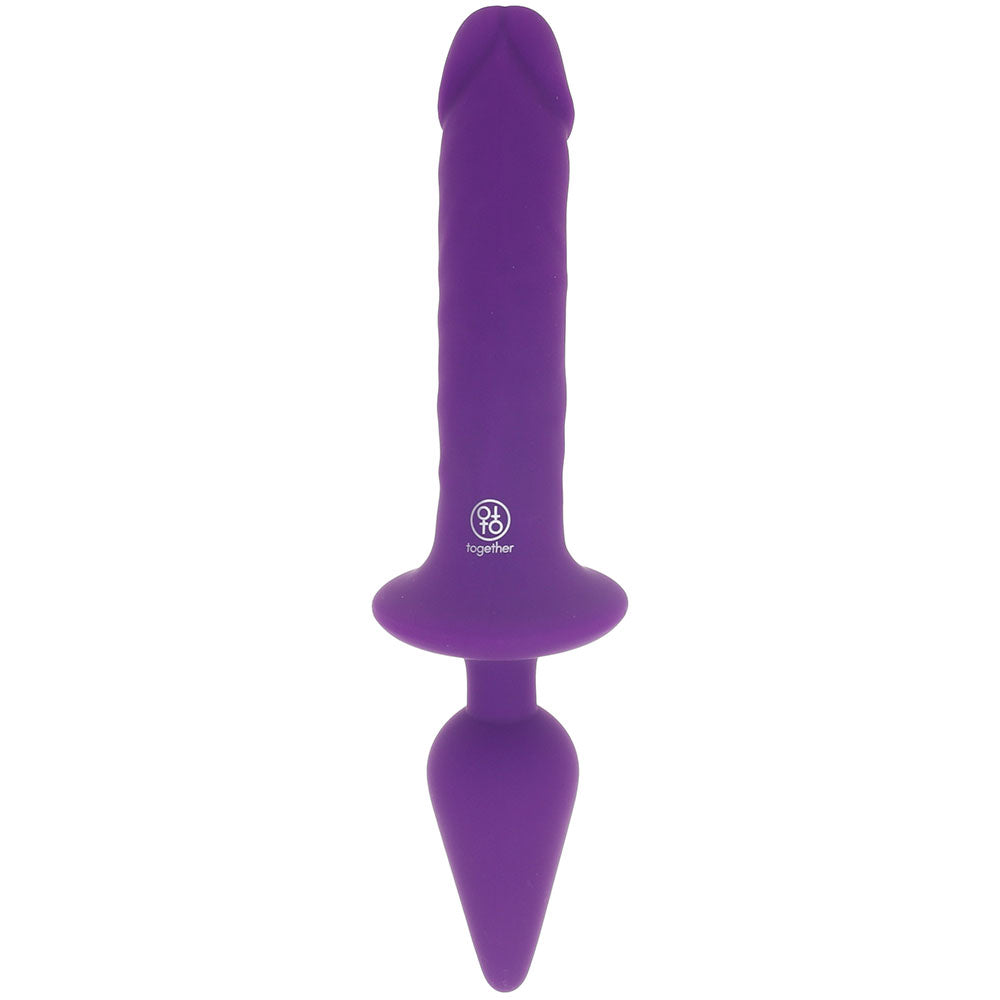 Together Double Pleasure Dildo and Butt Plug