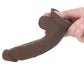 SILEX-D The Original 7 Inch Model 1 Dildo in Chocolate