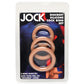 Jock Discreet Silicone Cock Ring Set in Tan