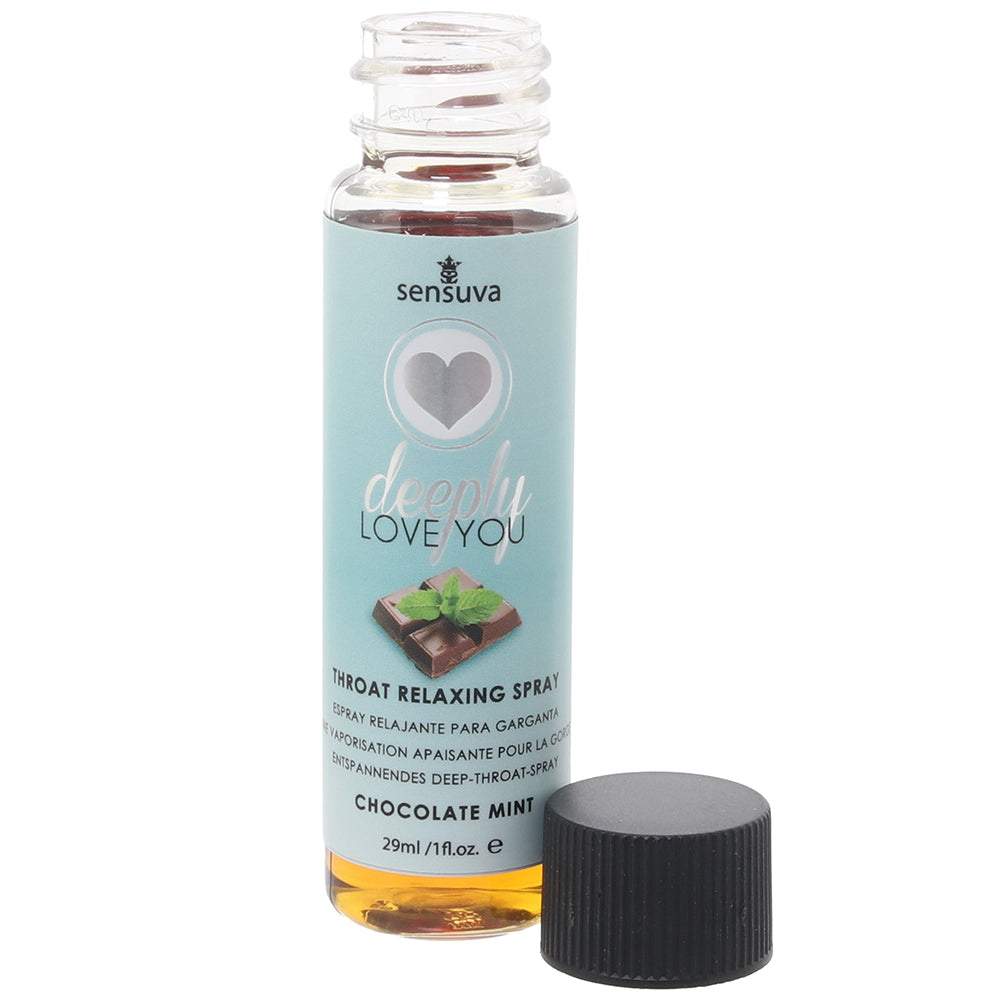 Deeply Love You Throat Relaxer 1oz/29ml in Chocolate Mint – PinkCherry