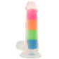 Neo Elite Rainbow Rave 6.5 Inch Dildo