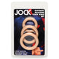 Jock Discreet Silicone Cock Ring Set in Light