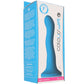 Colours Wave 6 Inch Silicone Dildo in Blue