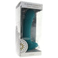 Lennox 8 Inch Vibrating Hollow Silicone Dildo in Green