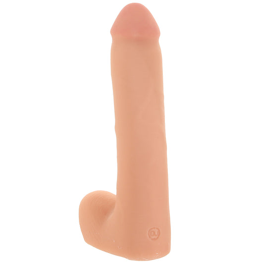 The Realistic 9 Inch Cock with Balls in Vanilla