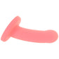 Nyx 5 Inch Silicone Dildo in Coral