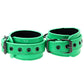 Electra Play Things Wrist Cuffs in Neon Green