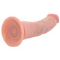 RealRock 8 Inch Rotating and Vibrating Dildo