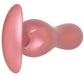 Ouch! Smooth Silicone Curvy Butt Plug in Rose Gold