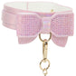 Ouch! Paris Collection Collar & Leash in Pink