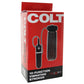 Colt 10 Function Textured Vibrating Stroker in Smoke