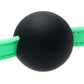 Electra Play Things Ball Gag in Neon Green