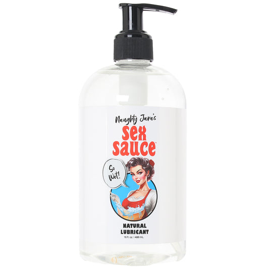 Naughty Jane's Sex Sauce Natural Lubricant in 16oz/488ml