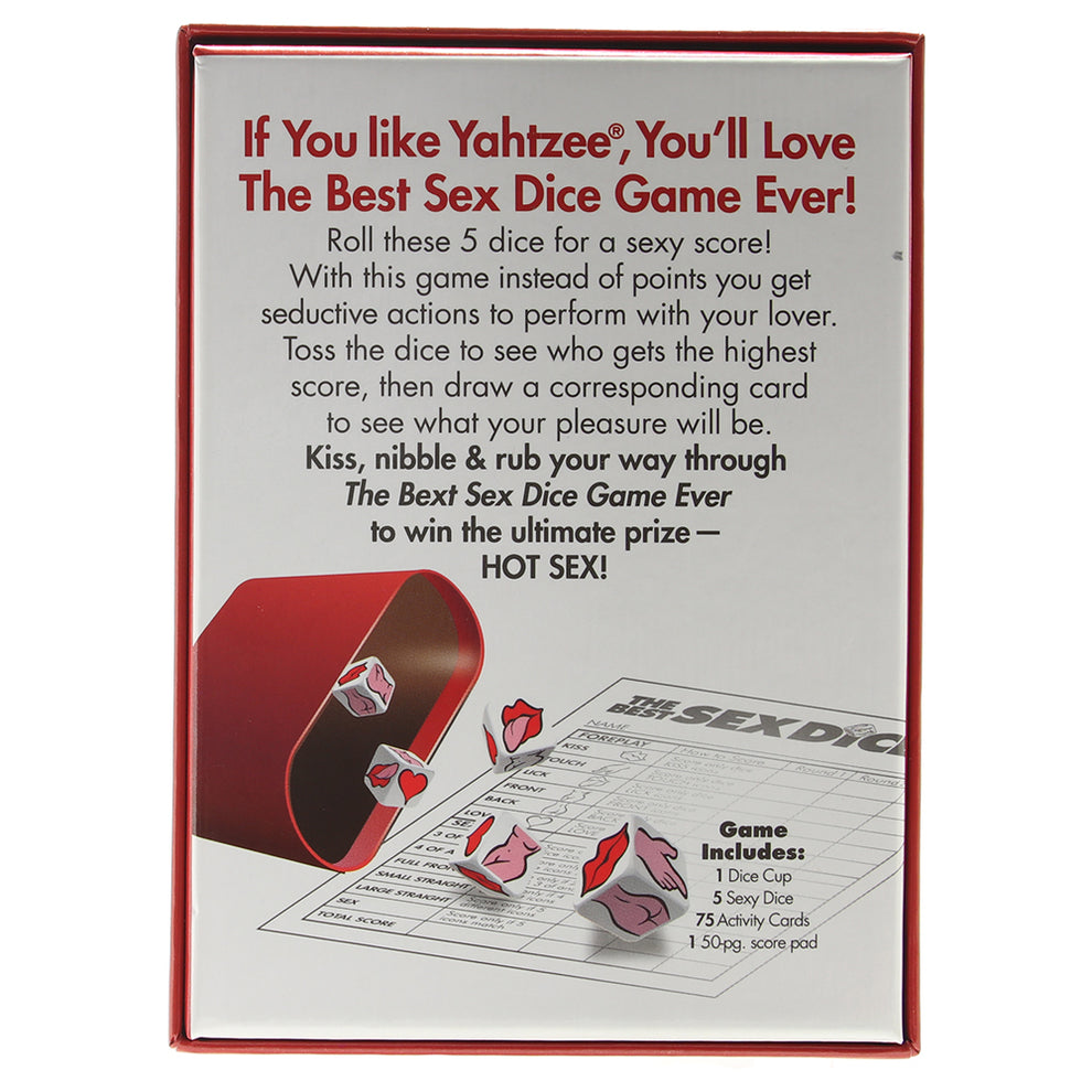 The Best Sex Dice Game Ever Dice Game For Lovers Pinkcherry