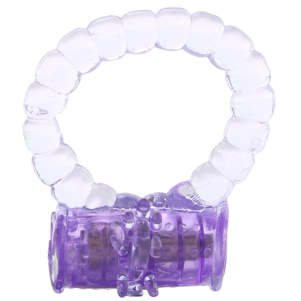 Pinkcherry Come Full Purple Vibrating Ring Pinkcherry