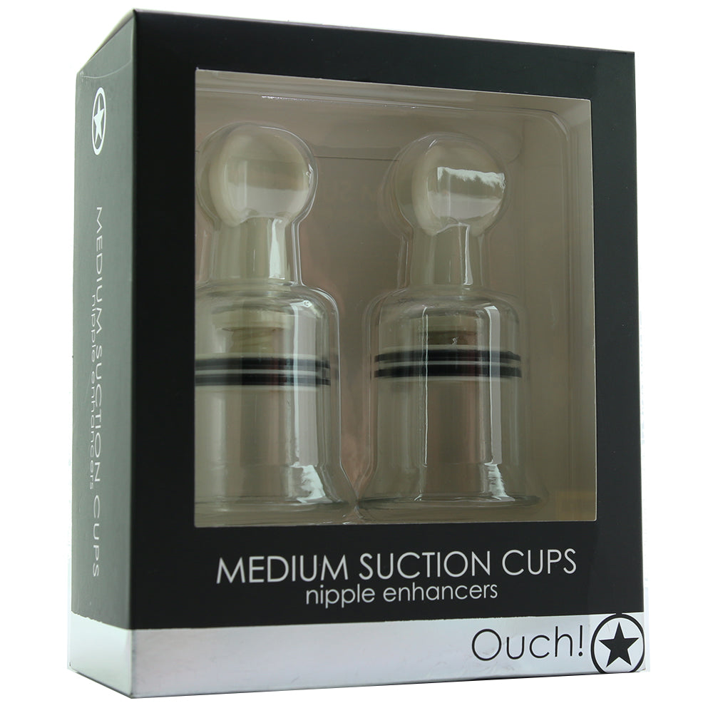 Ouch! Medium Suction Cup Nipple Enhancers – PinkCherry