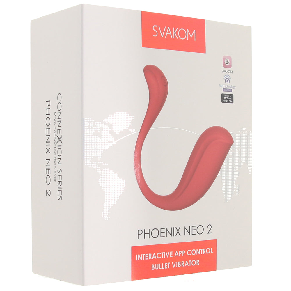 Phoenix Neo 2 App Controlled Vibe in Red – PinkCherry