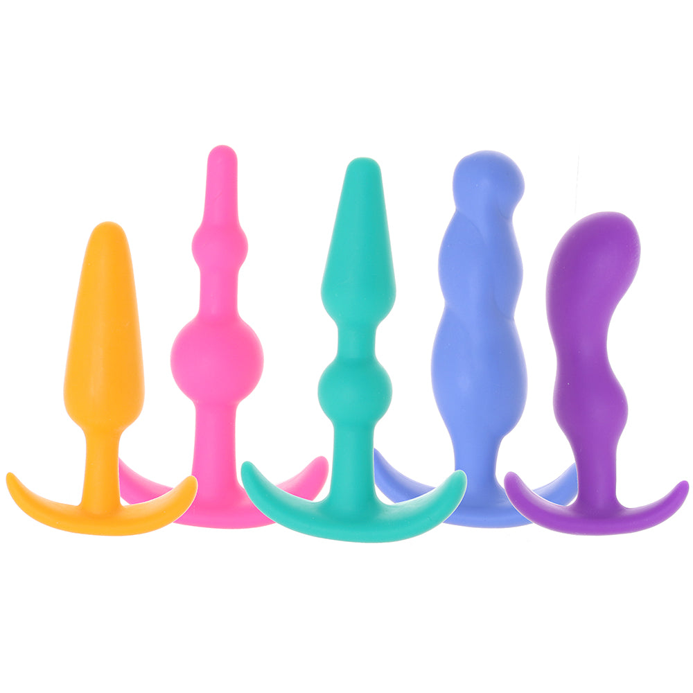 Anal Lovers Beginner Silicone Plug Kit