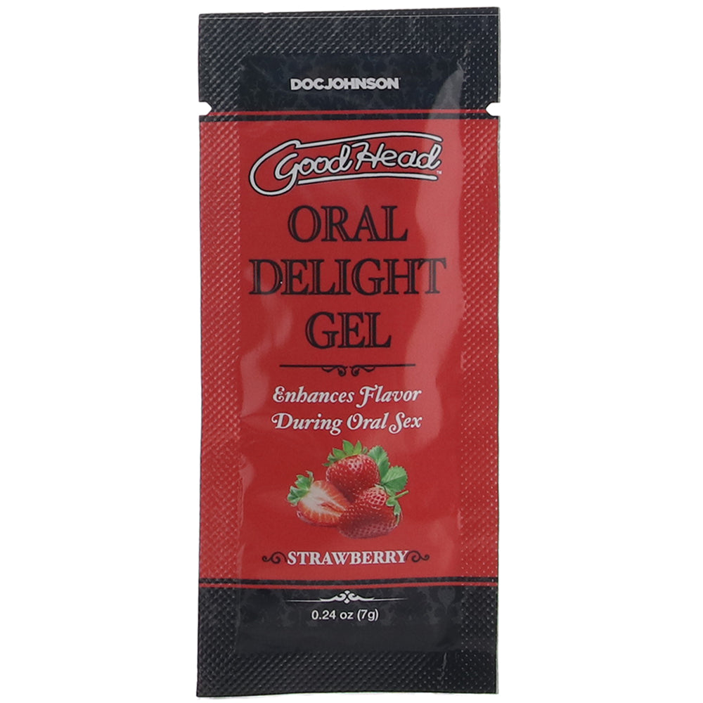 Good Head - Oral Delight Gel - Strawberry - 4 oz.
