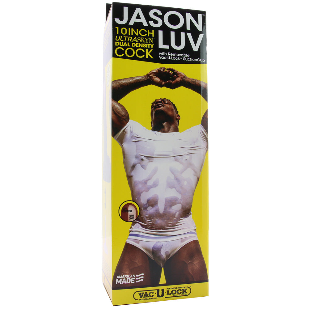 Jason Luv 10 Inch ULTRASKYN Vac-U-Lock Cock pic image