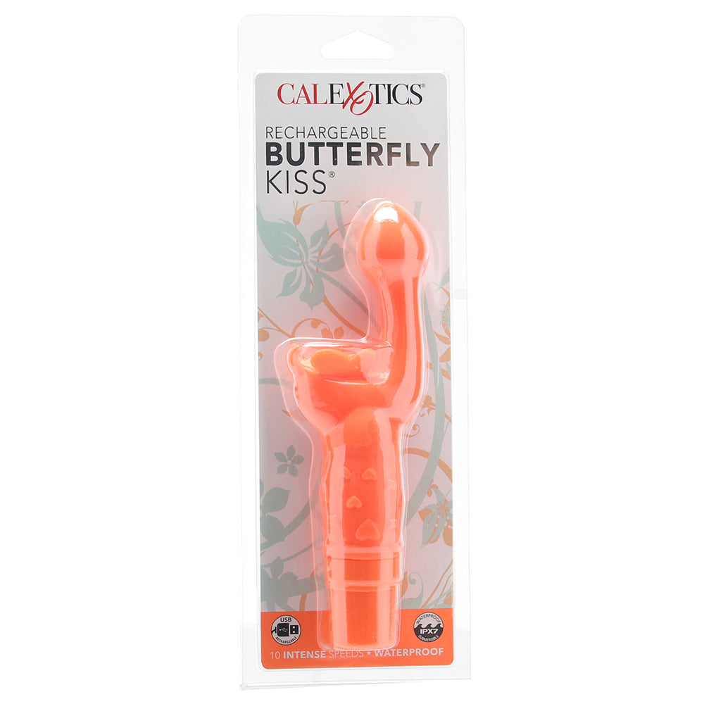 Rechargeable Butterfly Kiss Vibe in Orange