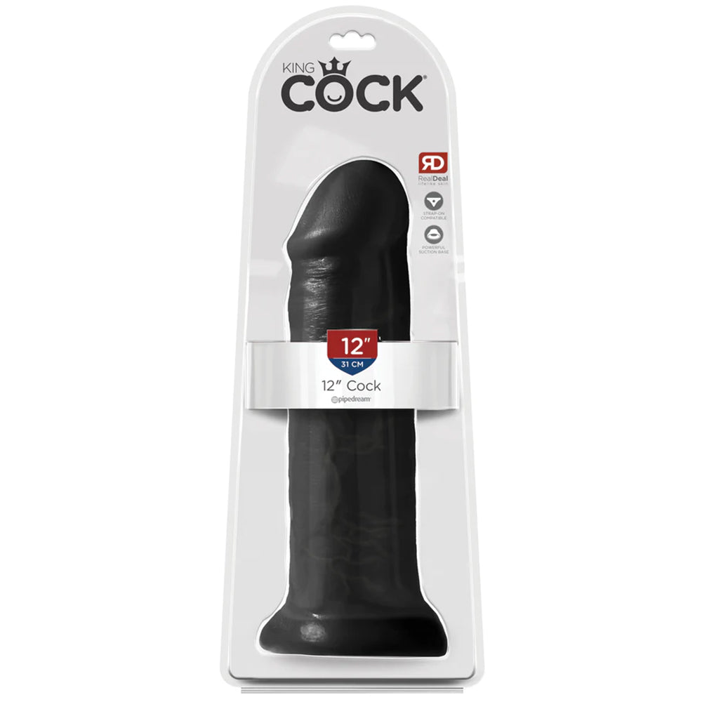King Cock 12 Inch Classic Realistic Dildo pic pic